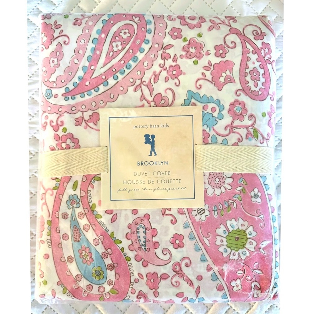 Pottery Barn Kids Brooklyn Full/Queen Duvet